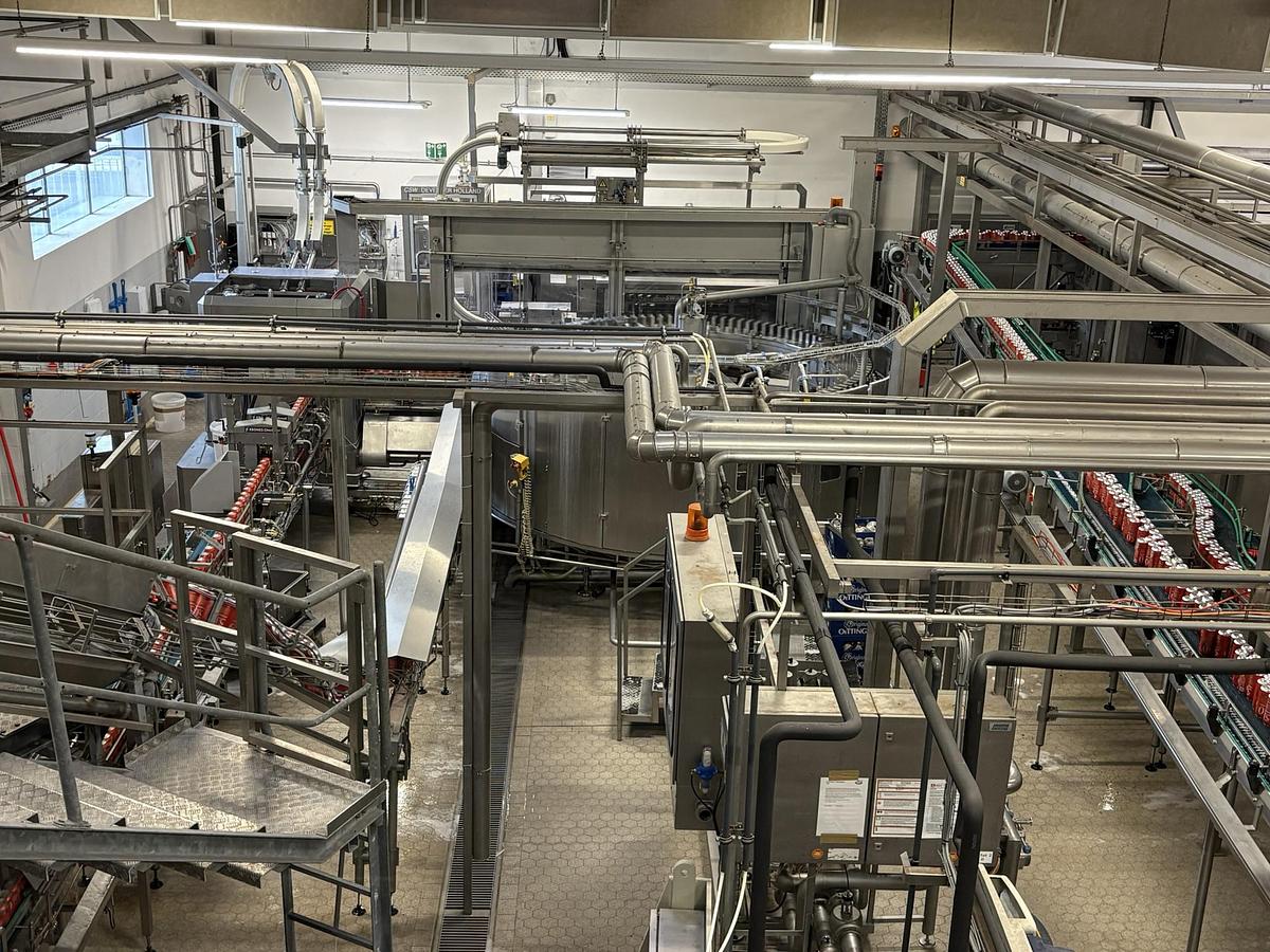 Used 60,000 CPH Krones/KHS Can Filling Line 