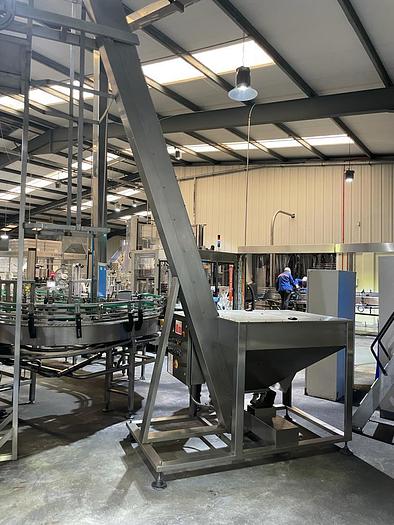 Used Krones PET Bottling line for still water 18,000 BPH