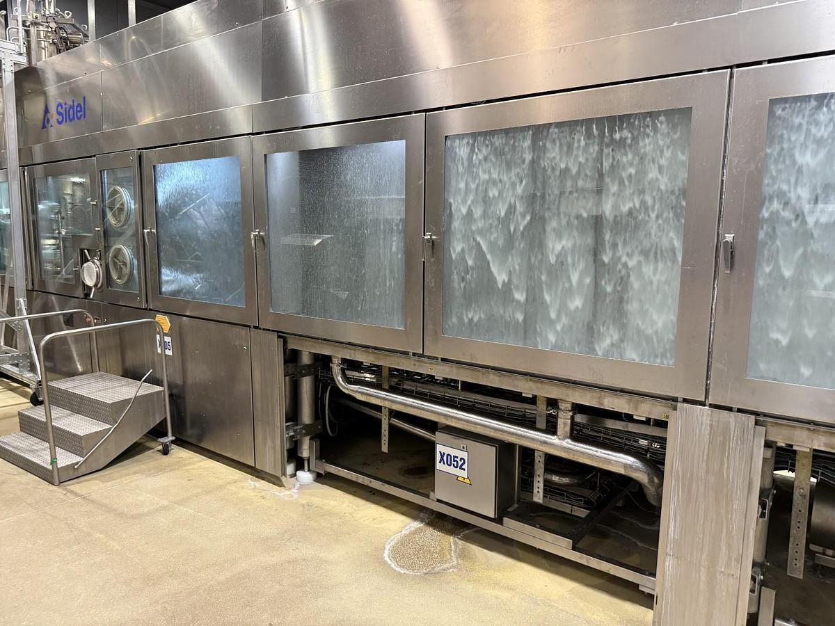 Used Used SIDEL PET Aseptic Filling Line for Sale – 36,000 BPH | Complete Non Carbonated Beverage Line