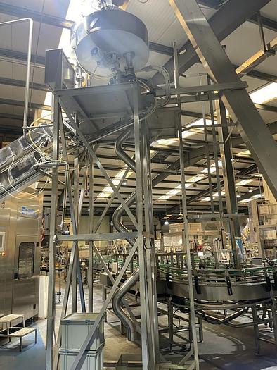 Used Krones PET Bottling line for still water 18,000 BPH