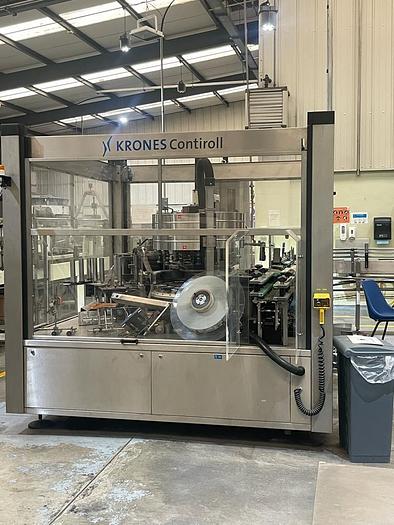 Used Krones PET Bottling line for still water 18,000 BPH