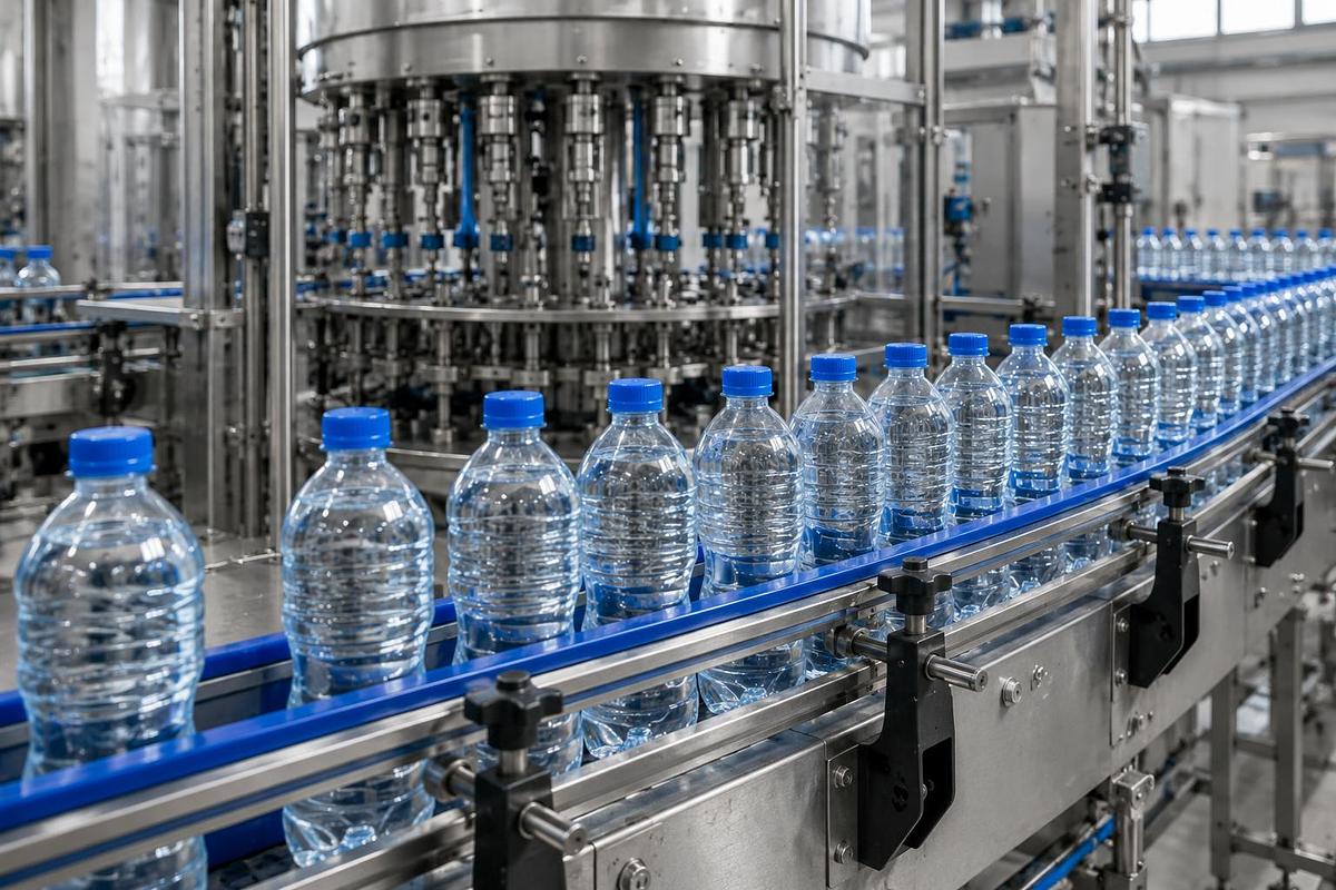 Used USED KRONES CONTIFORM BLOC PET BOTTLING LINE FOR SALE | 16,000 BPH CSD & BEER FILLING LINE