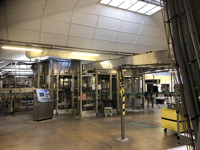 Used Used KRONES Tribloc Rinser/Filler/Capper