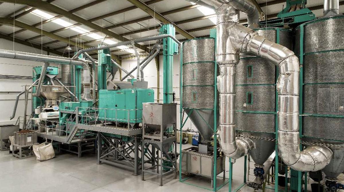 Used Olive Pit Processing Plant