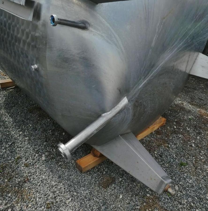 Used 6,000 Litre 304 Stainless Steel Storage Tank 