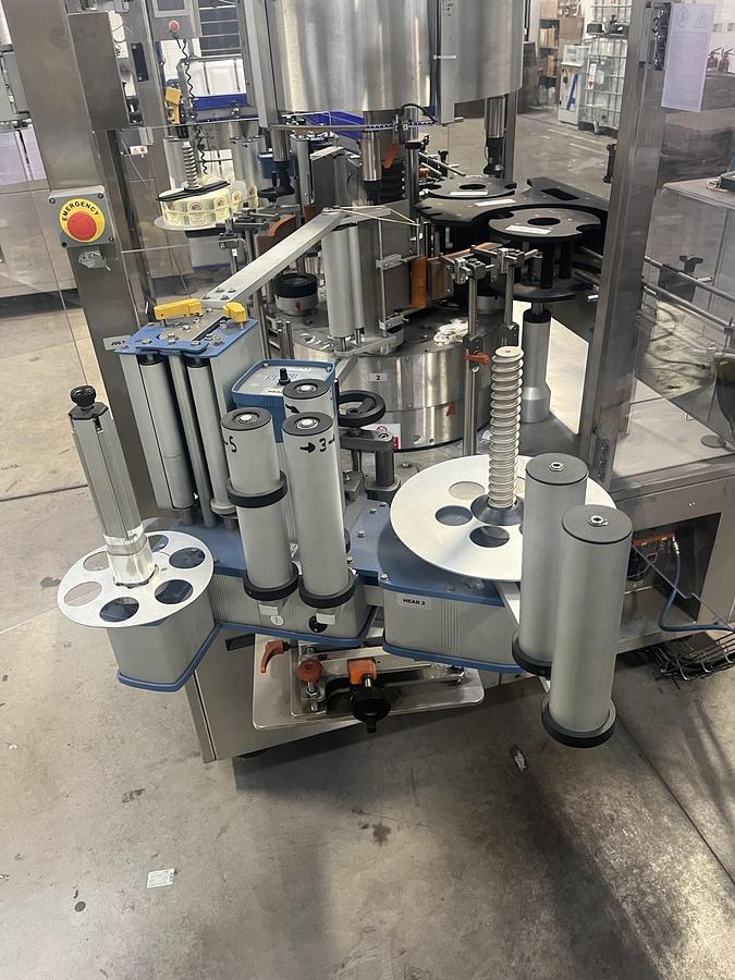 Used CIMEC 1200BPH Spirit Filling Line