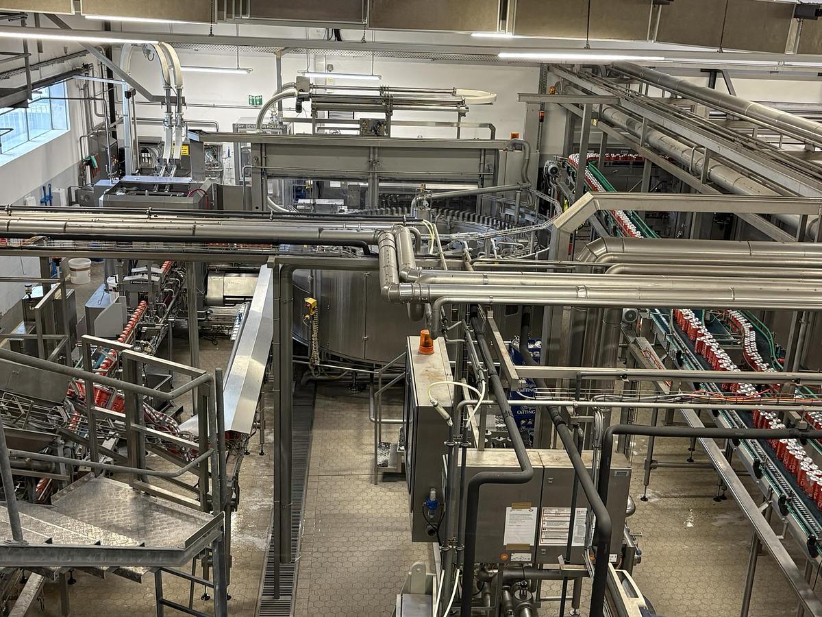 Used 60,000 CPH Krones/KHS Can Filling Line 