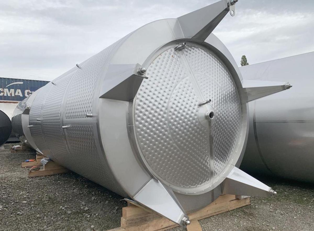 Used 20,000 Litre 316 Stainless Steel Tanks with Heat Exchanger 