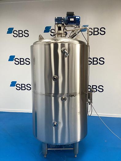 Used 2,000 Litre Stainless Steel Fermenting Vessels