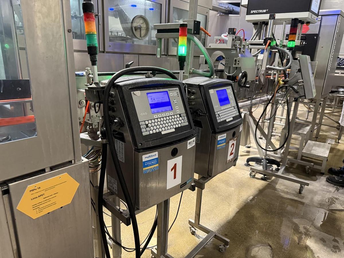 Used Used SIDEL PET Aseptic Filling Line for Sale – 36,000 BPH | Complete Non Carbonated Beverage Line