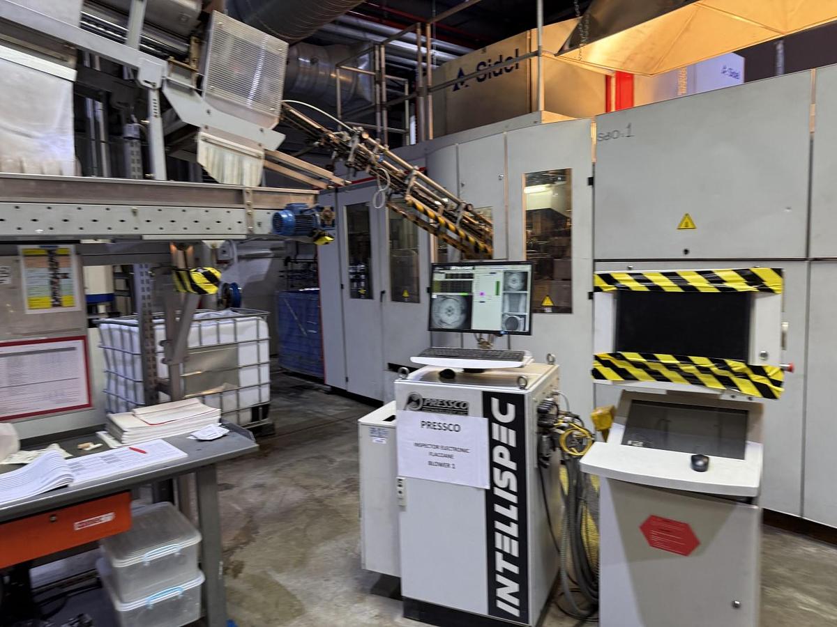 Used Used SIDEL PET Aseptic Filling Line for Sale – 36,000 BPH | Complete Non Carbonated Beverage Line