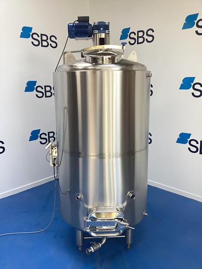 Used 2,000 Litre Stainless Steel Fermenting Vessels