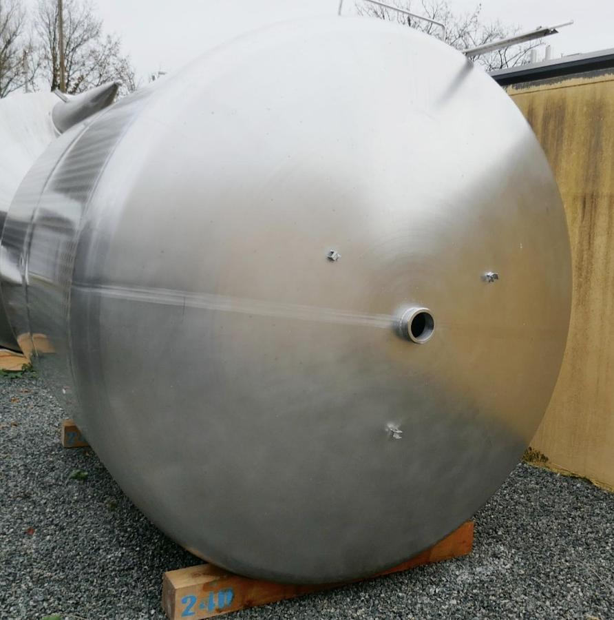 Used 12,000 Litre 304 Stainless Steel Storage Tanks