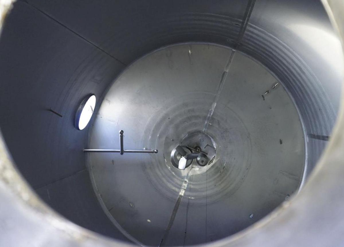 Used 21,000 Litre Stainless Steel Tank Insulated with Heat Exchanger