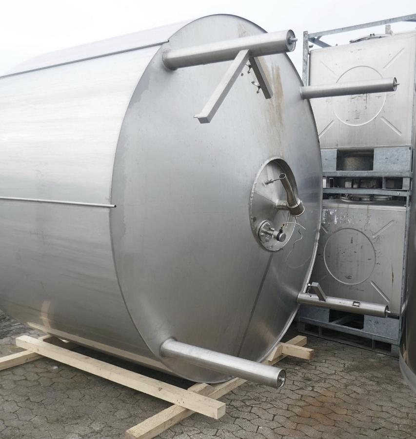 Used 10,000 Litre 316 Stainless Steel Mixing Tank