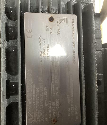 Used 1,000 Litre Stainless Steel Mixing Tank