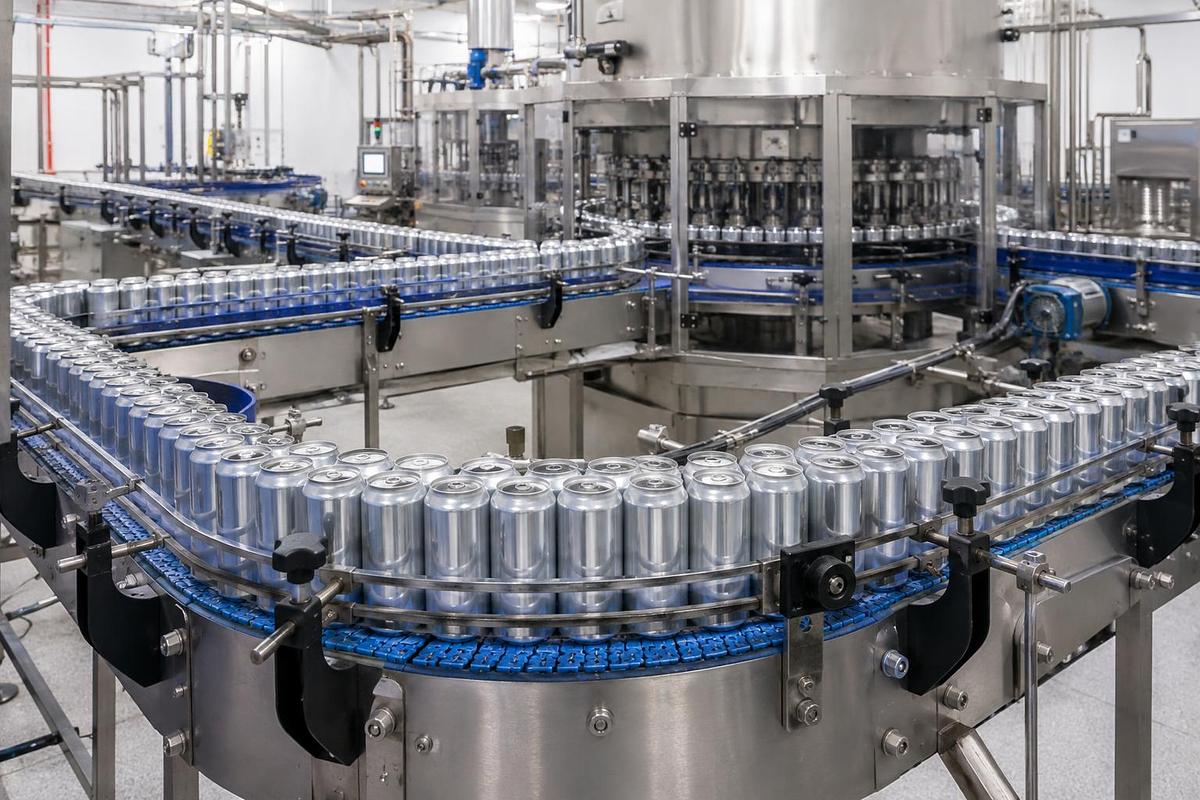 Used Used Can Filling Line for Sale – 70,000–80,000 Cans Per Hour | Complete Beer, CSD & Energy Drink Canning Line