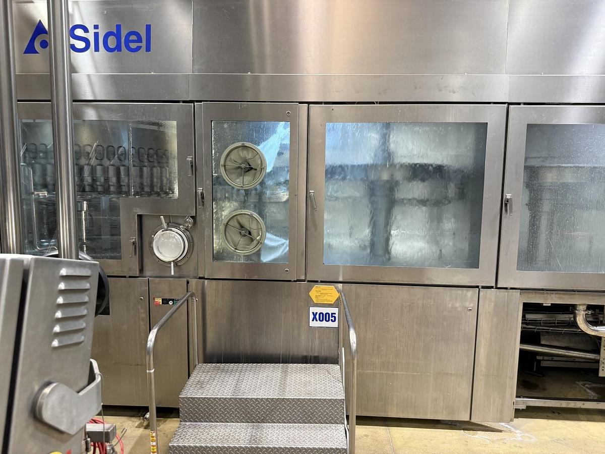 Used Used SIDEL PET Aseptic Filling Line for Sale – 36,000 BPH | Complete Non Carbonated Beverage Line