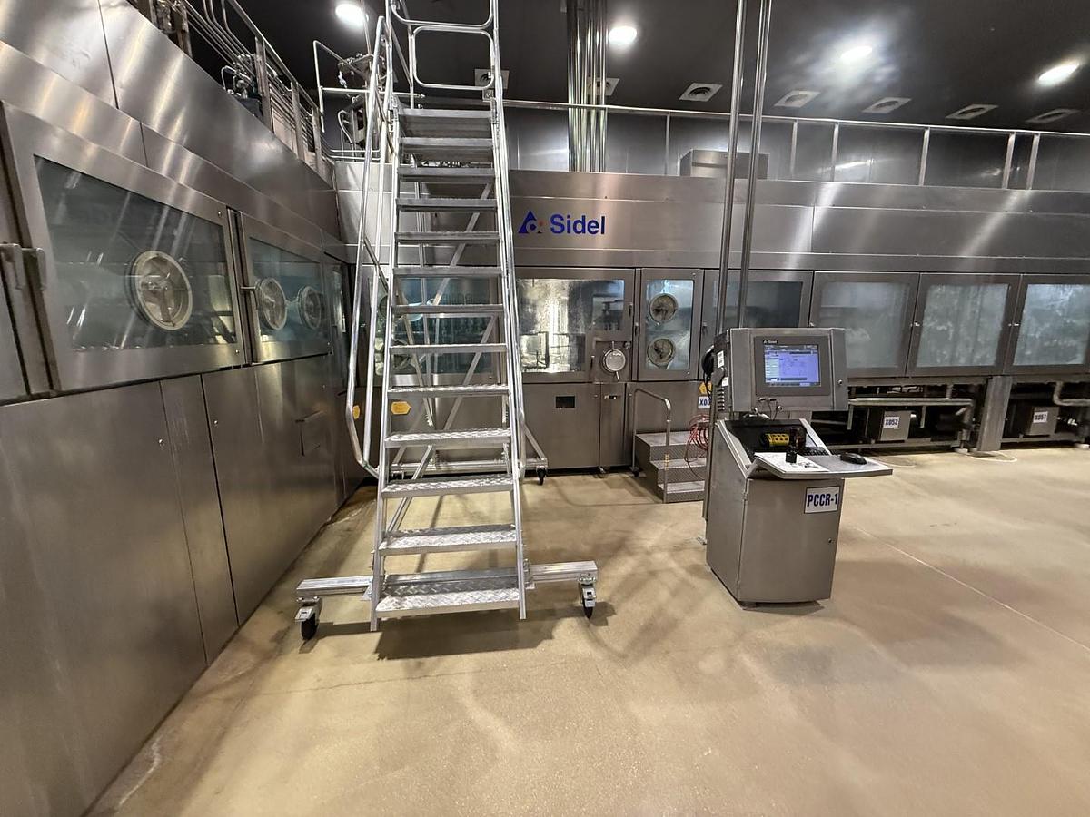 Used Used SIDEL PET Aseptic Filling Line for Sale – 36,000 BPH | Complete Non Carbonated Beverage Line