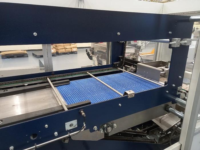 Used ACEPAK TRAY ERECTOR/SHRINK WRAPPER