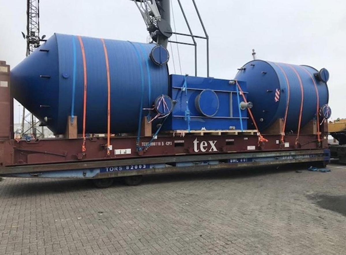 Used 18,000 Litre HDPE Forbes 'Protein Skimmer' Vessels
