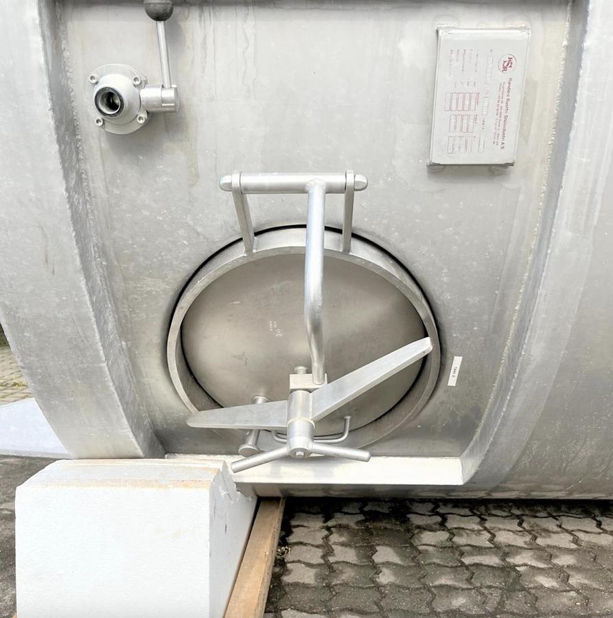 Used 23,000 Litre Stainless Steel Insulated Mixing Tanks