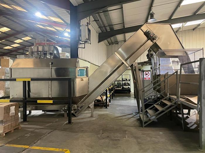 Used Krones PET Bottling line for still water 18,000 BPH