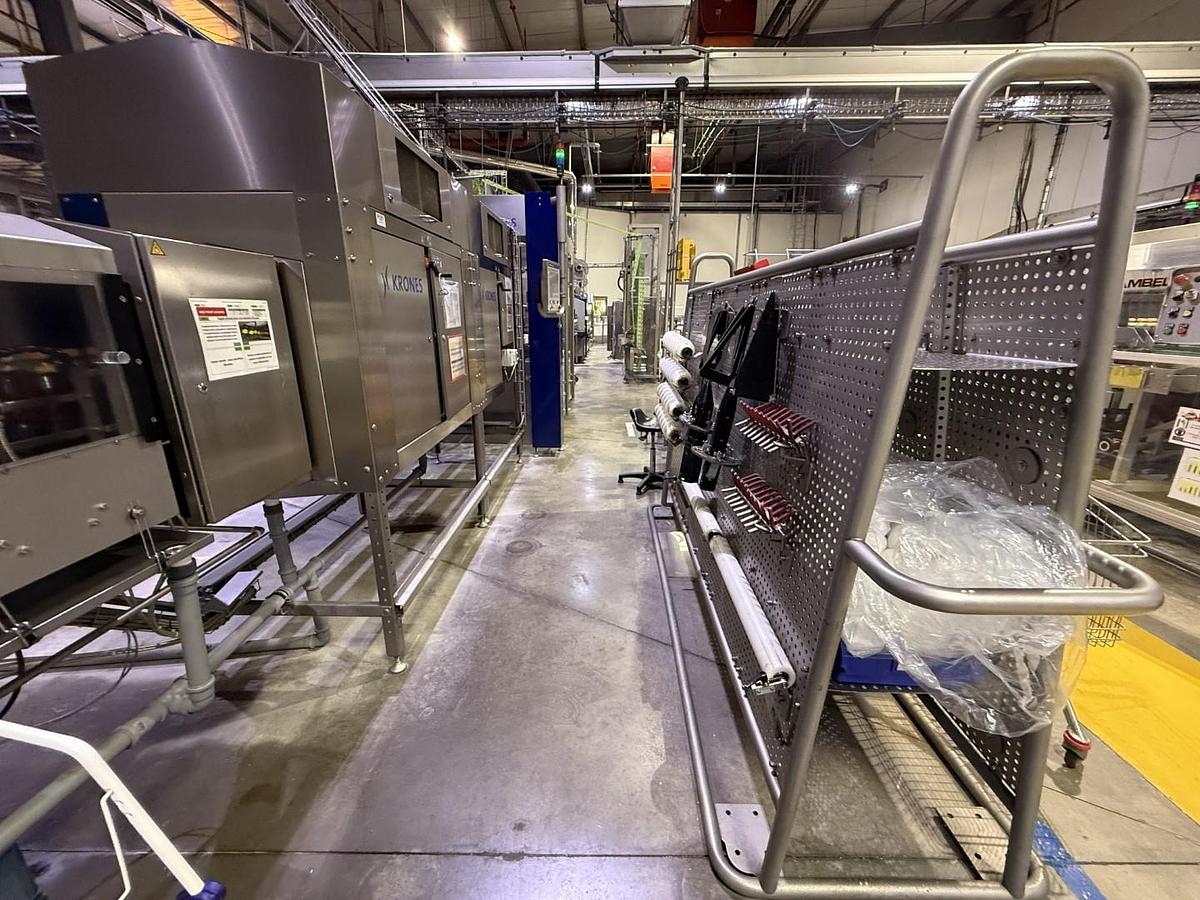 Used Used SIDEL PET Aseptic Filling Line for Sale – 36,000 BPH | Complete Non Carbonated Beverage Line