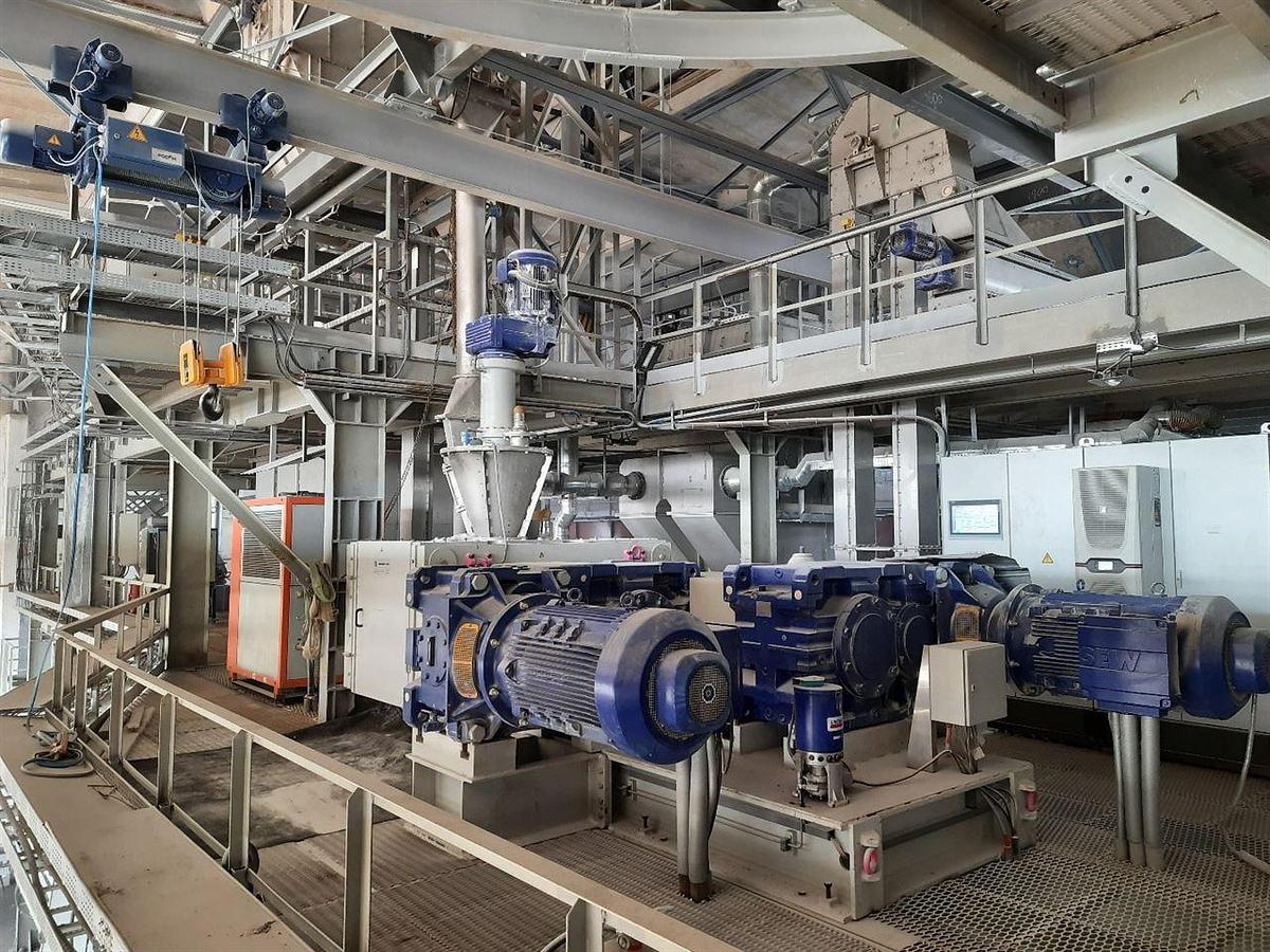 Used Used Hosokawa Mineral Fertilizer Production Line – 15 TPH – 2018