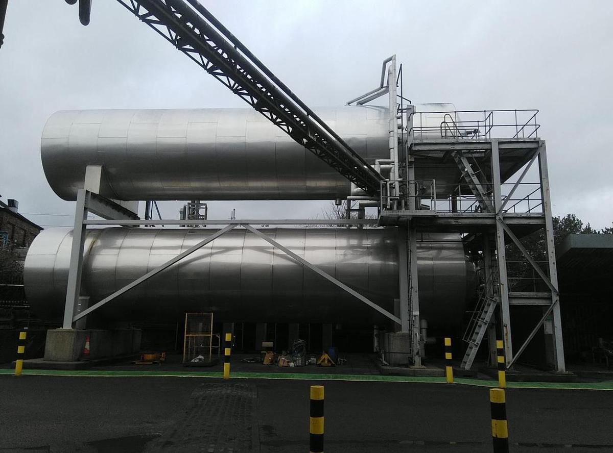 Used Carbon Steel C02 Tanks