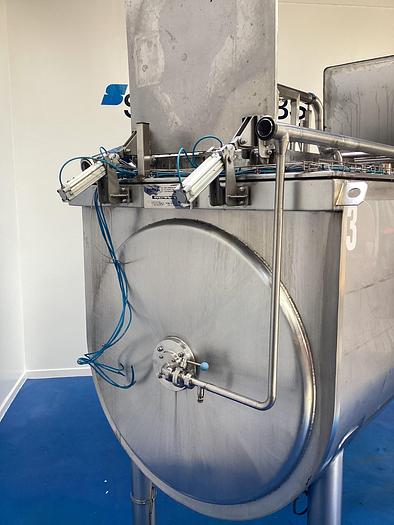Used 3000 litre Gemak Ribbon Blender