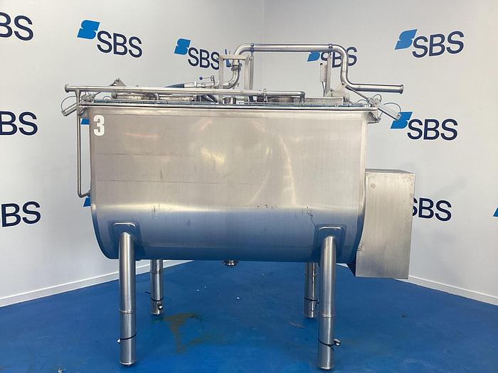 Used 3000 litre Gemak Ribbon Blender