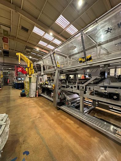 Used Complete Sidel Starcans 2000Filling Line Capacity of 76,000 cans per hour