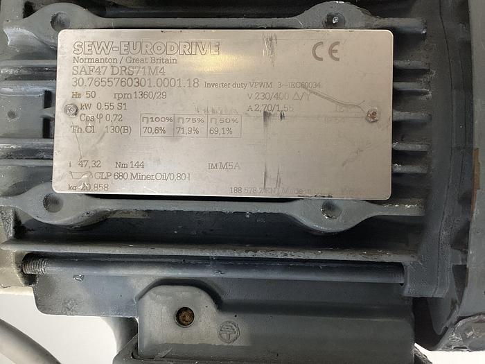 Used 1,000 Litre Stainless Steel Mixing Tank