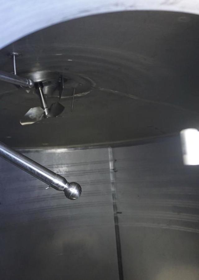 Used 21,000 Litre Stainless Steel Tank Insulated with Heat Exchanger