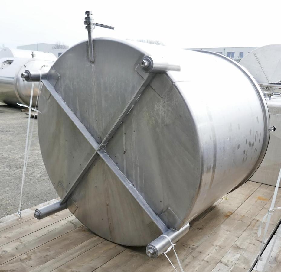 Used 4,000 Litre 304 Stainless Steel Mixing Tank