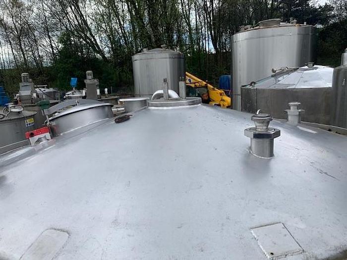 Used 4,400 Litre 316 Stainless Steel Tank