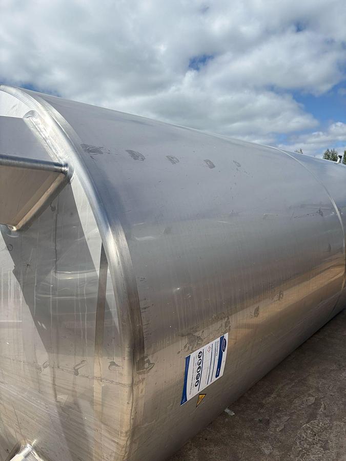 Used 15,000 Litre Stainless Steel Storage Tanks