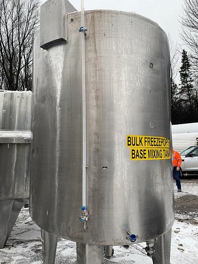 Used 4,000 Litre 316 Stainless Steel Tank