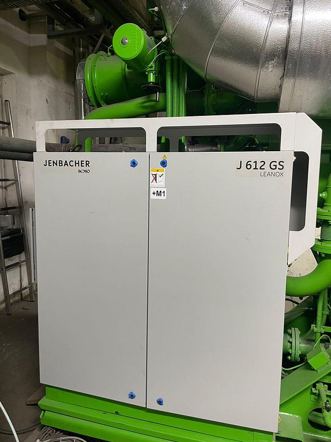 Used JENBACHER GAS POWERED GENERATOR