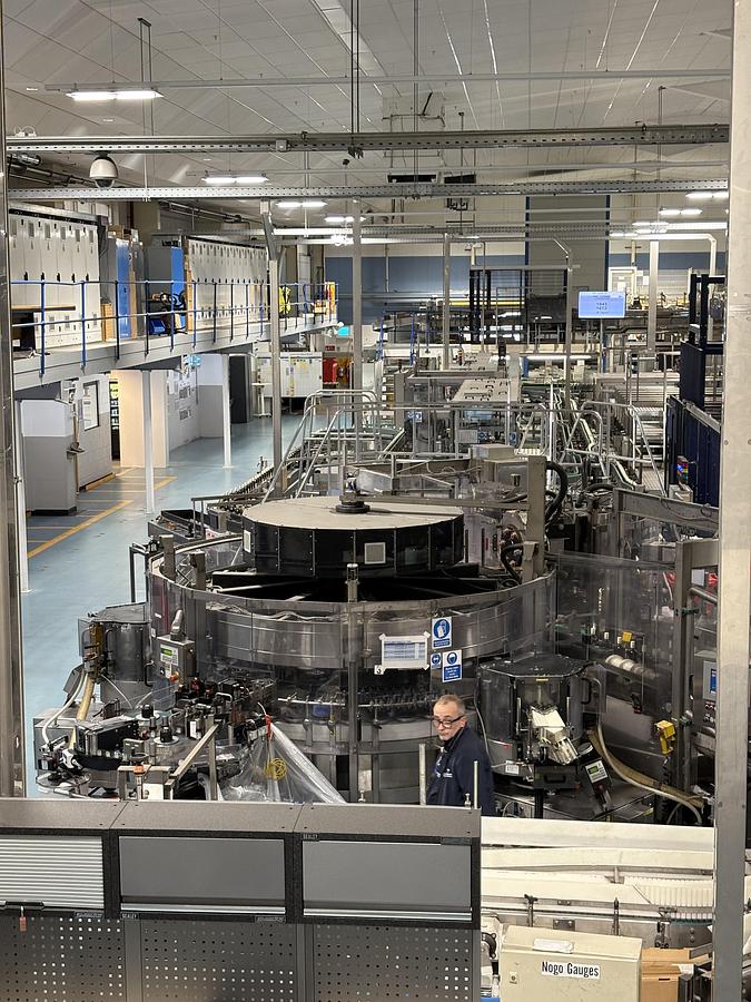 Used 18,000 BPH Krones Spirit Filling Line