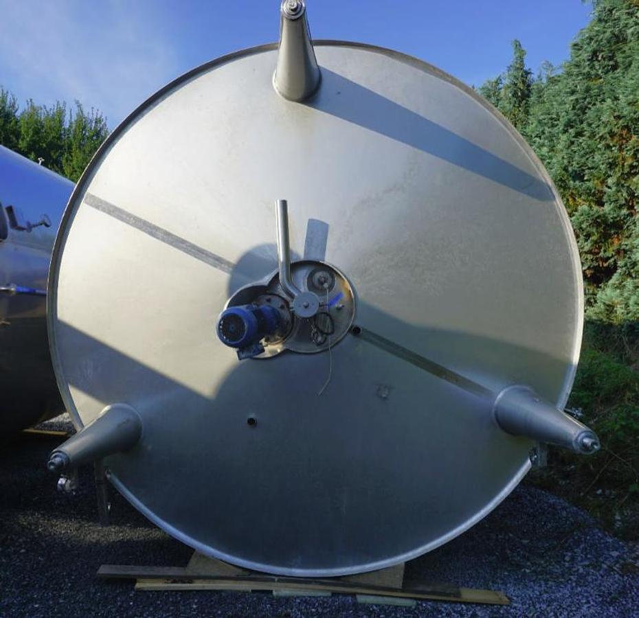 Used 21,000 Litre Stainless Steel Tank Insulated with Heat Exchanger