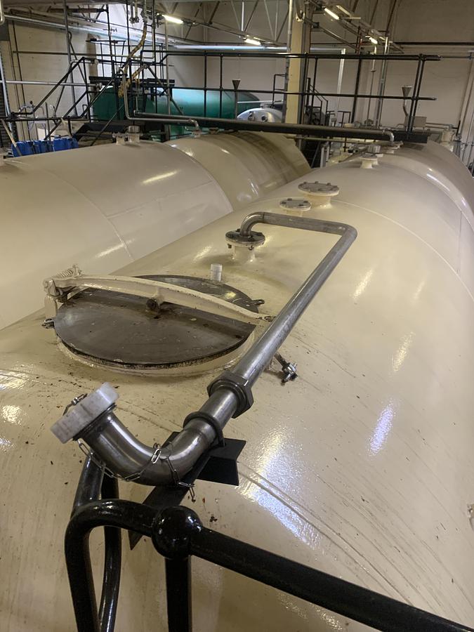 Used 36,000 Litre Food Grade Glass Lined Storage Tanks | Ex Whisky Distillery