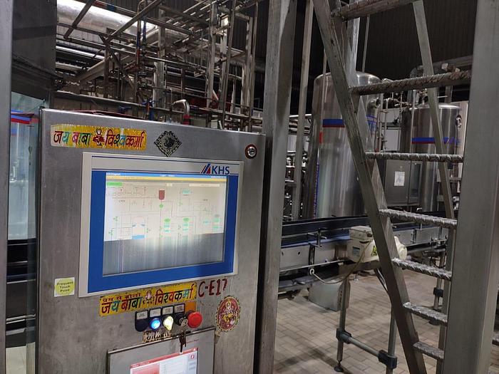 Used 36,000 BPH KHS 2012 PET Bottling Line