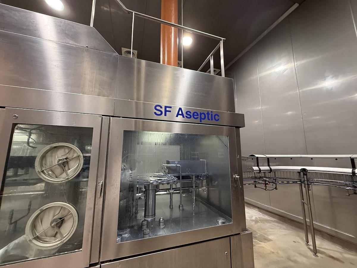 Used Used SIDEL PET Aseptic Filling Line for Sale – 36,000 BPH | Complete Non Carbonated Beverage Line