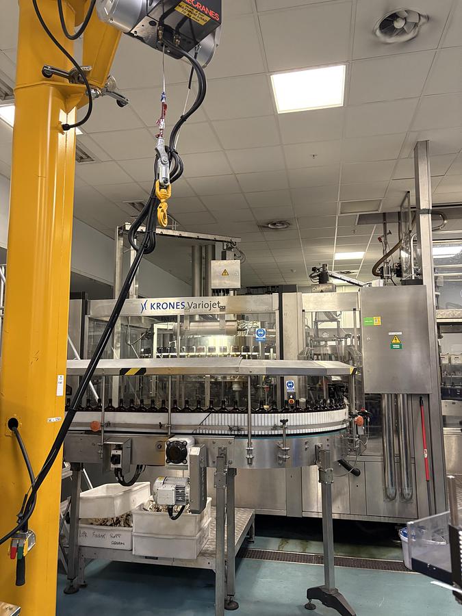 Used 18,000 BPH Krones Spirit Filling Line