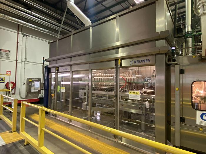 Used 90,000 CPH Can Filling Line