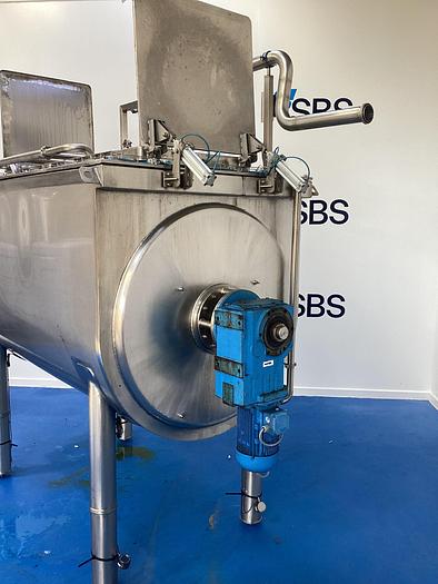 Used 3000 litre Gemak Ribbon Blender