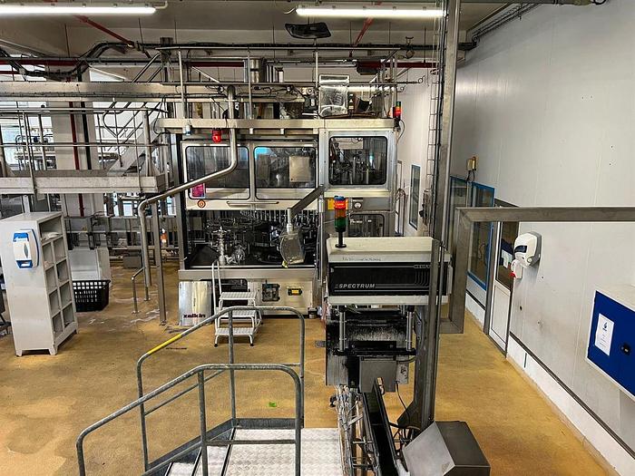 Used Used Sidel – Gangloff Scoma PET filling – bottling line for Still water