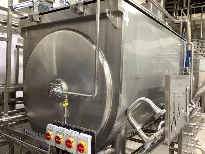 Used 3000 litre Gemak Ribbon Blender